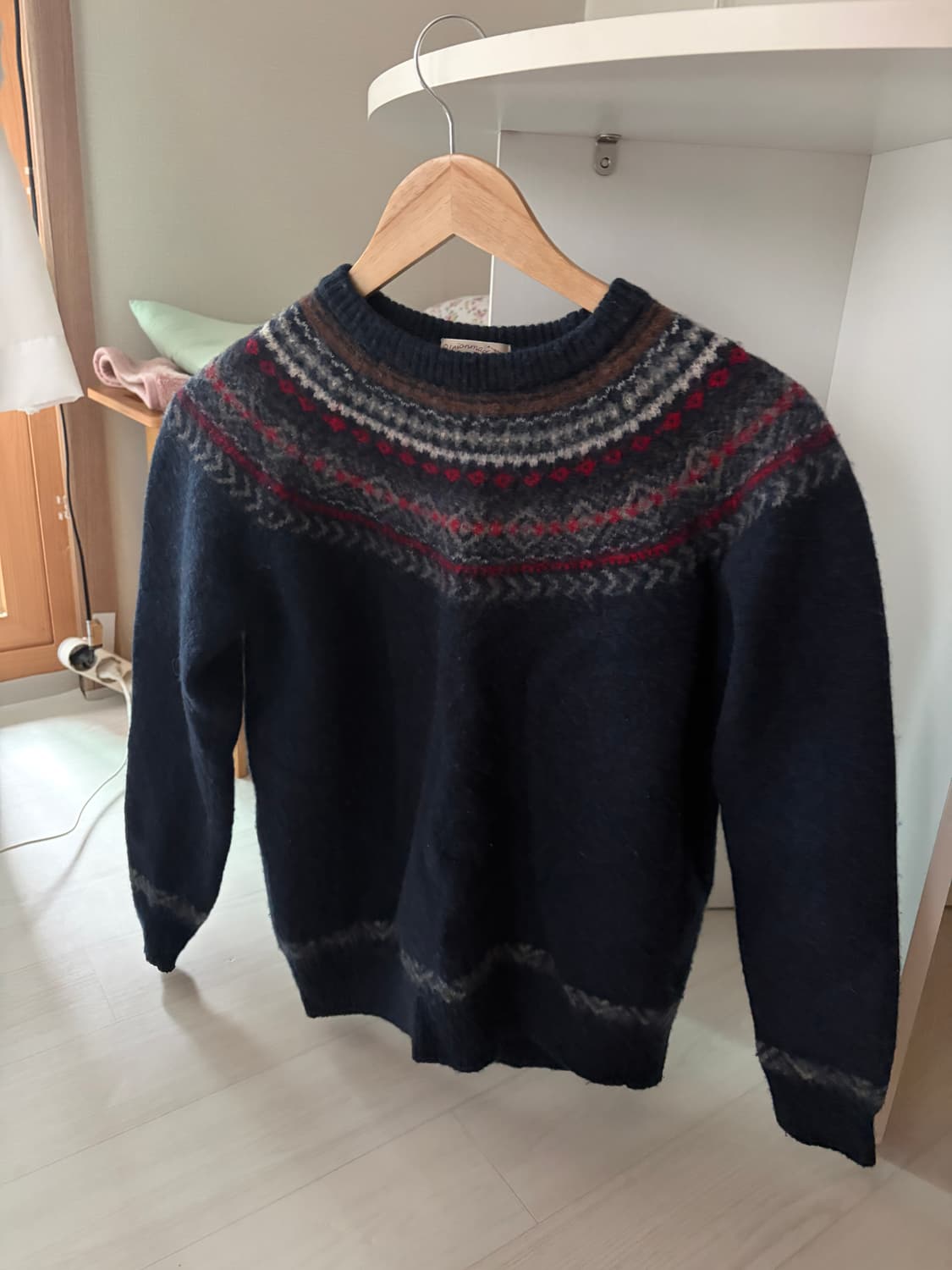 노르딕 패턴 니트 상품이미지1