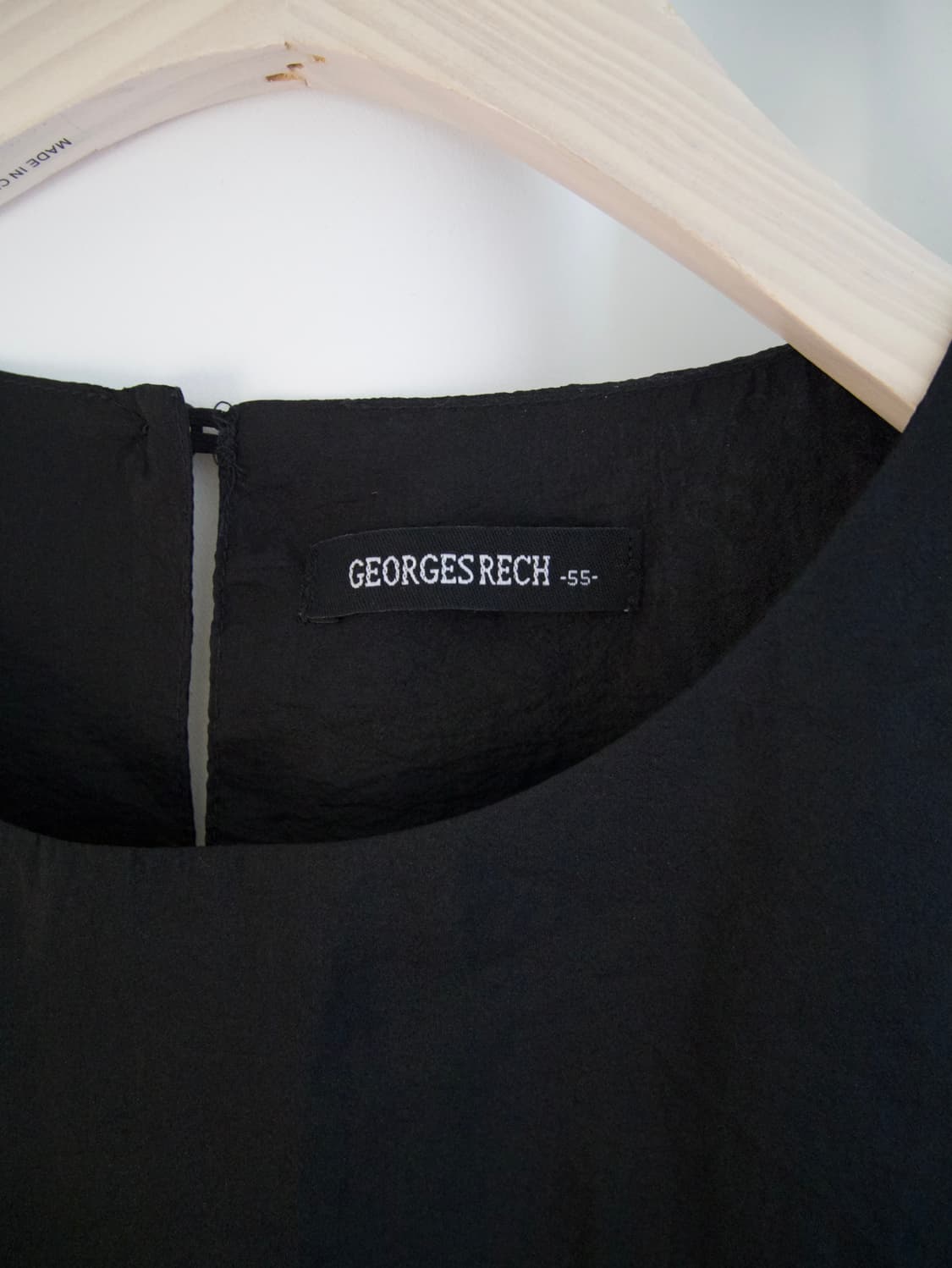 [Georges Rech] shirr sleeveless (black) 상품이미지3