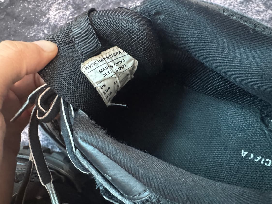 Balenciaga Track Sneakers Black 상품이미지4