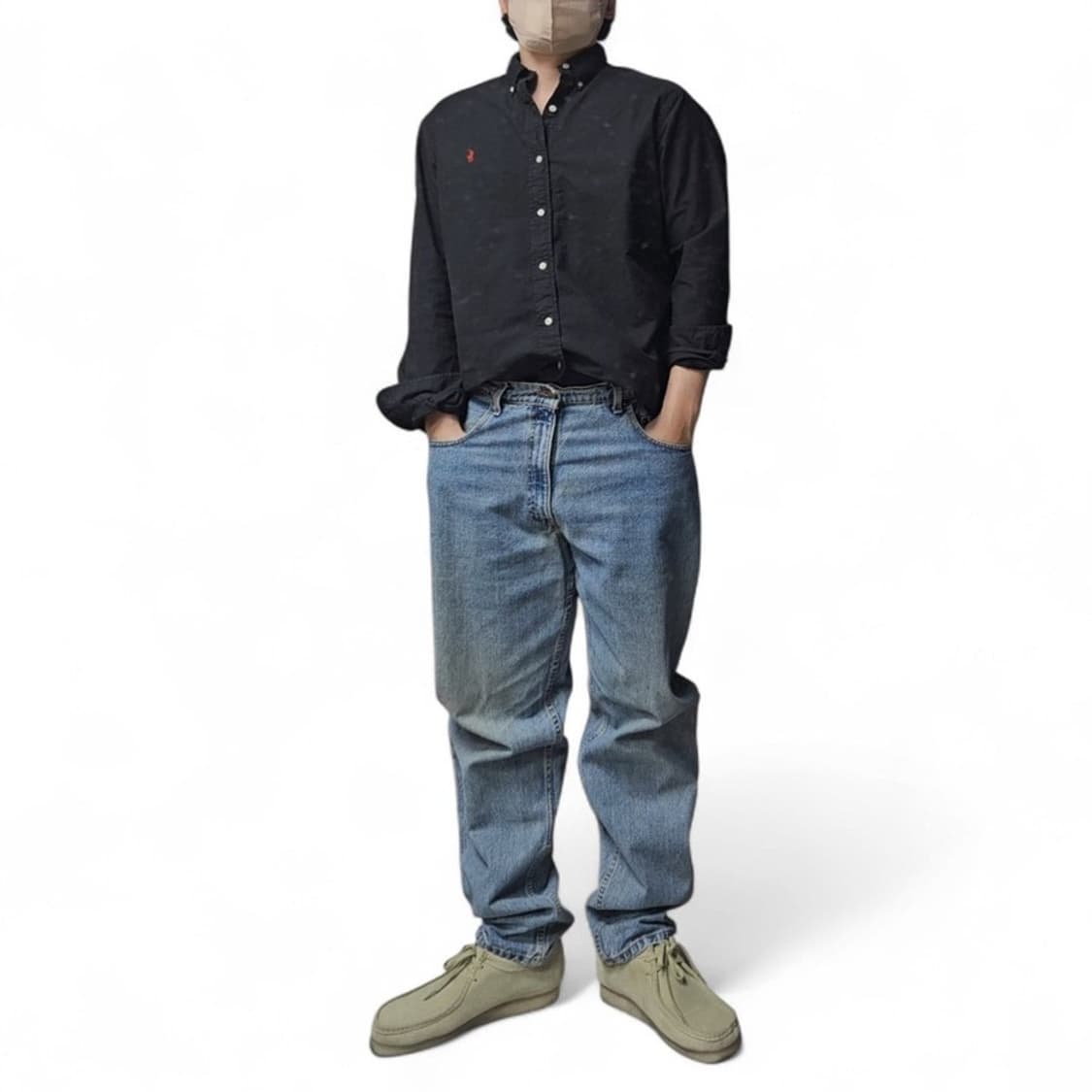 리바이스 루즈핏 오렌지탭 청바지 M0201  상품이미지1