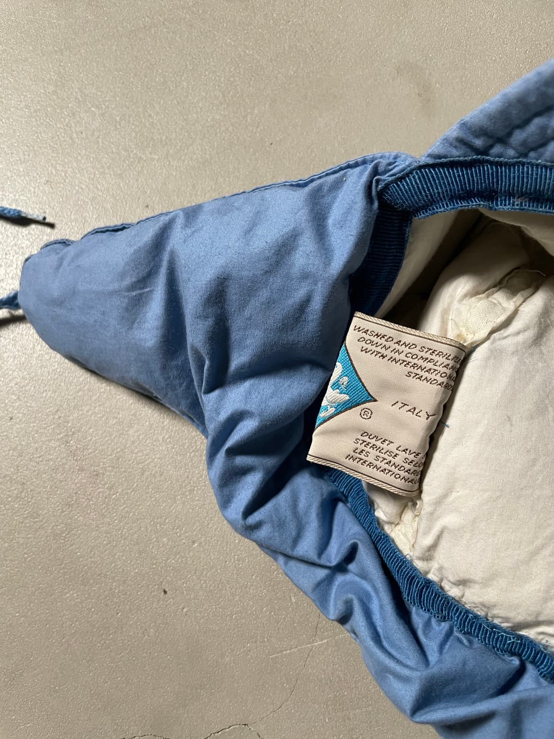 90‘s italy Vintage Down Trapper Hat 상품이미지4