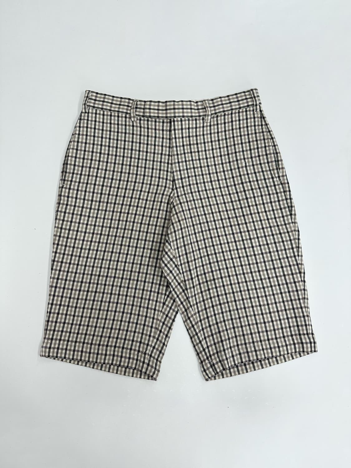 폴스미스 클래식 체크 울코튼 하프 팬츠 상품이미지1