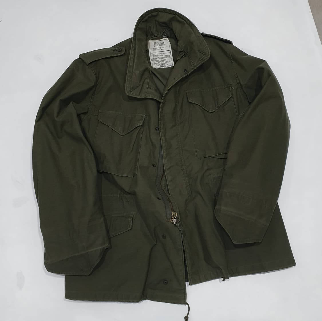 오리지널 미군 m65 필드자켓 야상 라지 레귤러 (105-110) 상품이미지1