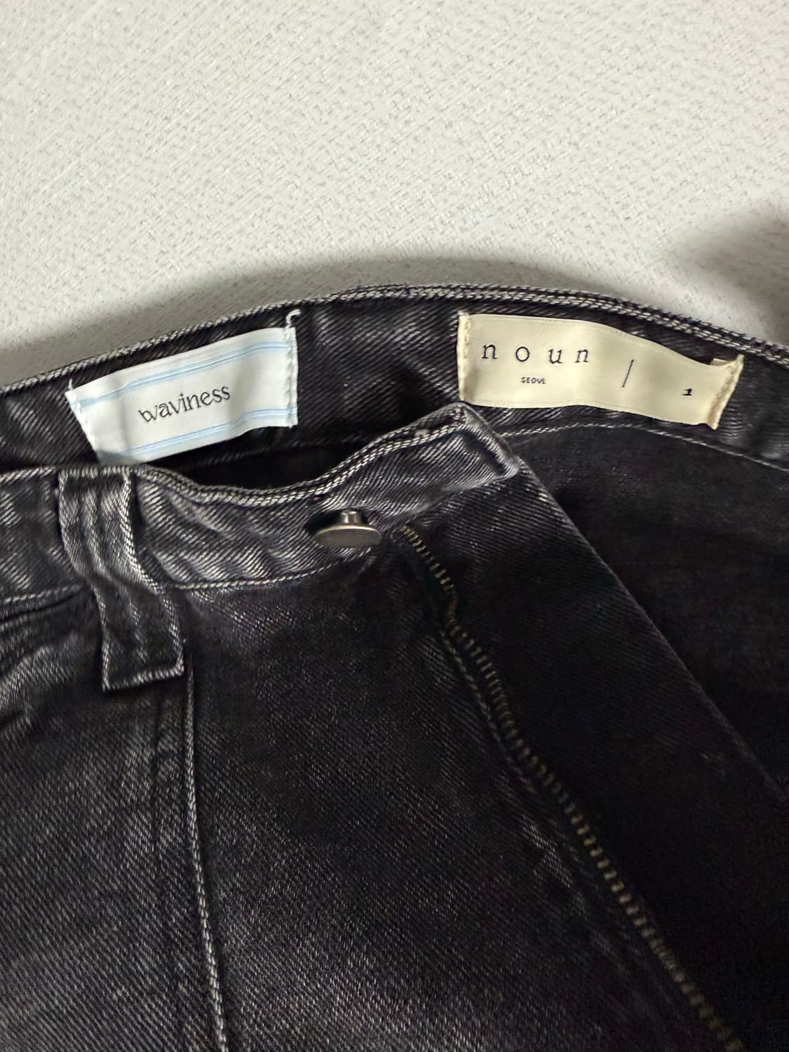 [1] 노운 웨이비니스 데님 새상품 상품이미지5