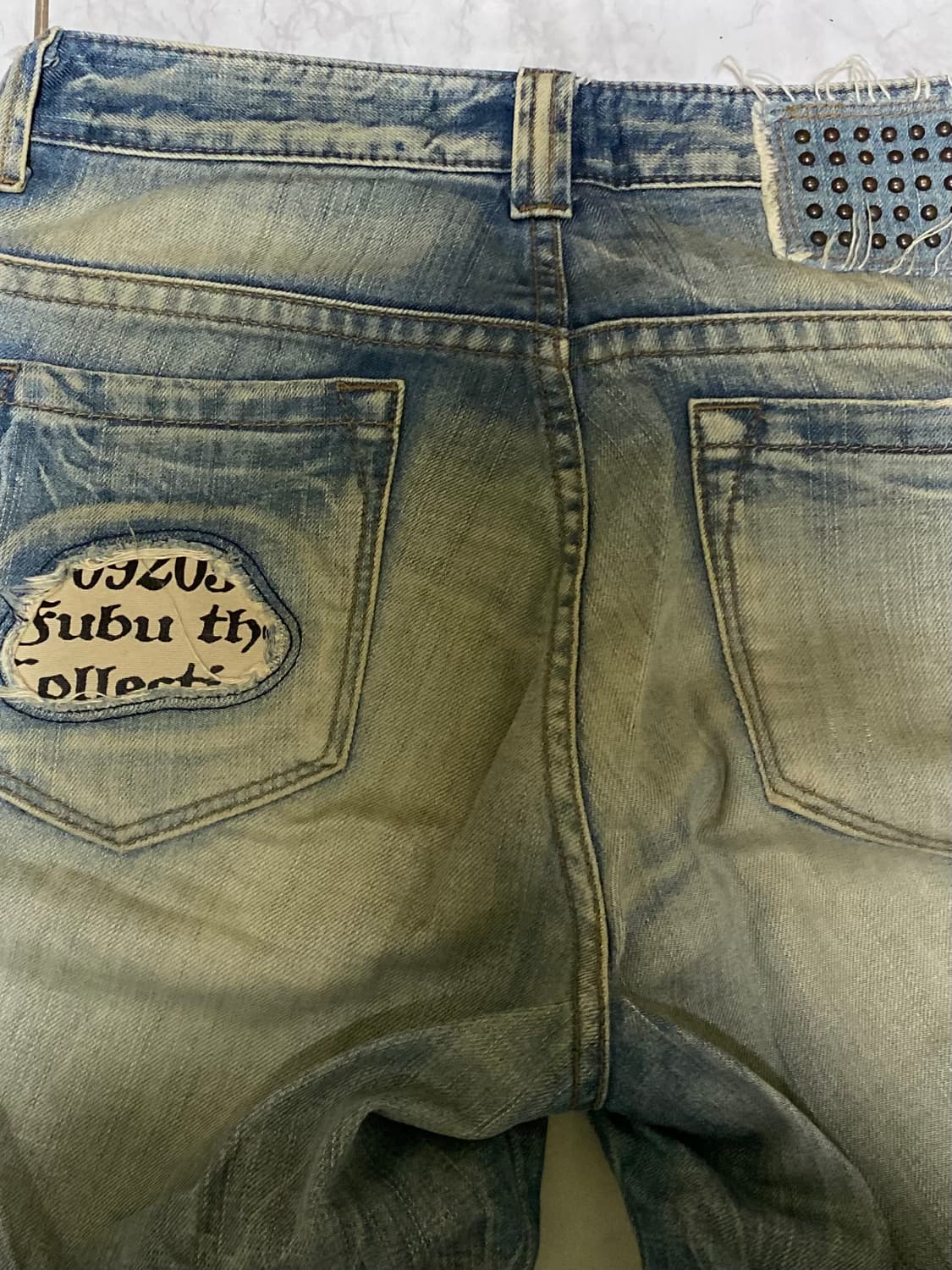 FUBU 푸부 데님 청바지 빈티지 힙합바지 30 인치 상품이미지5