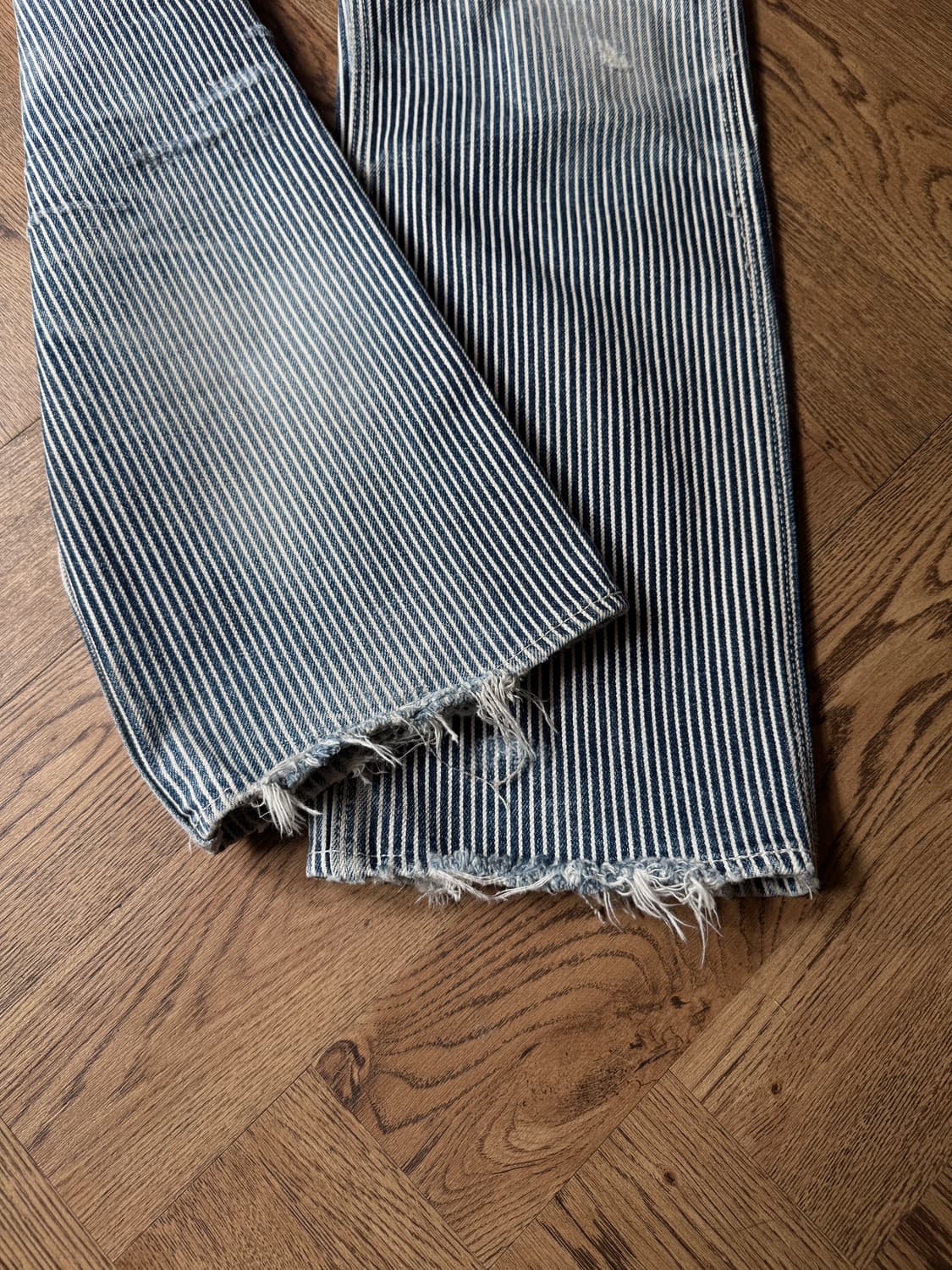 [30]아이언하트 빈티지 데미지 히코리 워크 데님 팬츠 상품이미지5