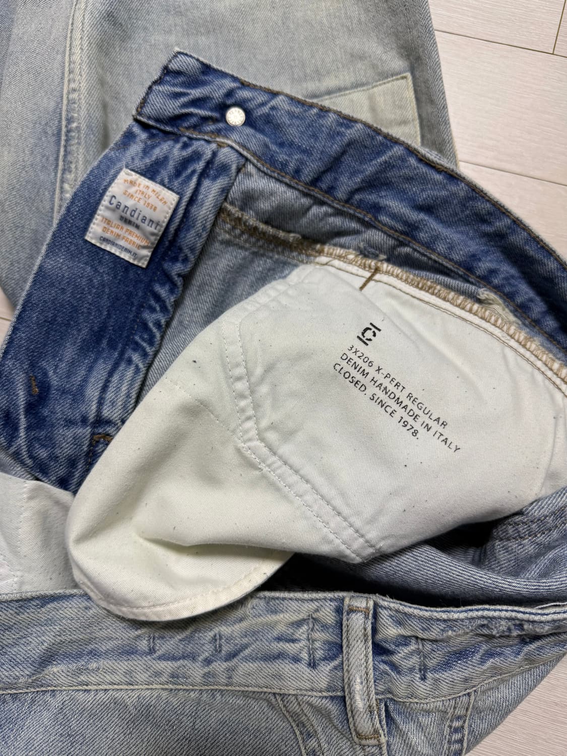 클로즈드 데미지 아이스데님 상품이미지8