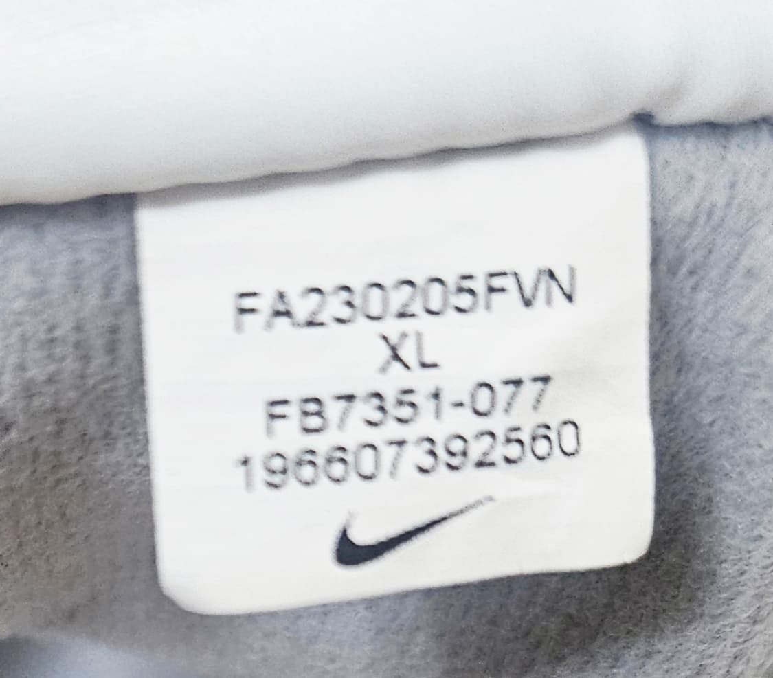 (110~115)2XL☆초대장급☆나이키 폴리니트 [회색그레이] 트랙탑져지 상품이미지4