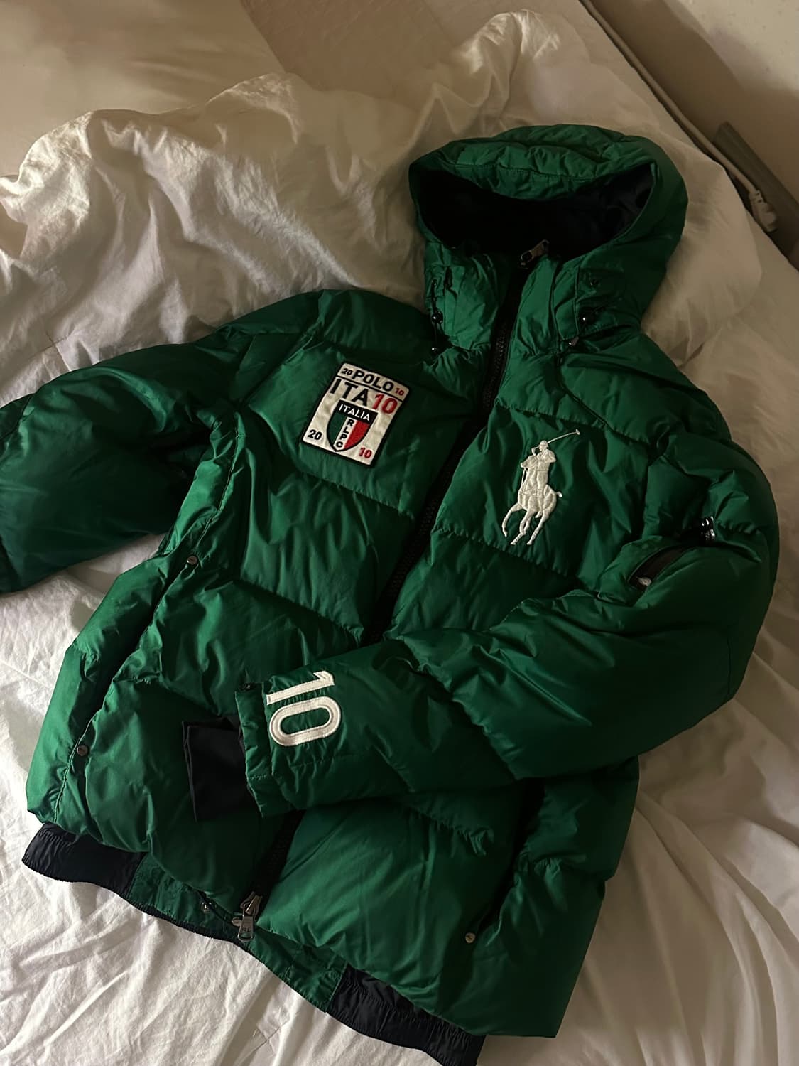 폴로랄프로렌 빅포니 이탈리안 레이싱 패딩 상품이미지1