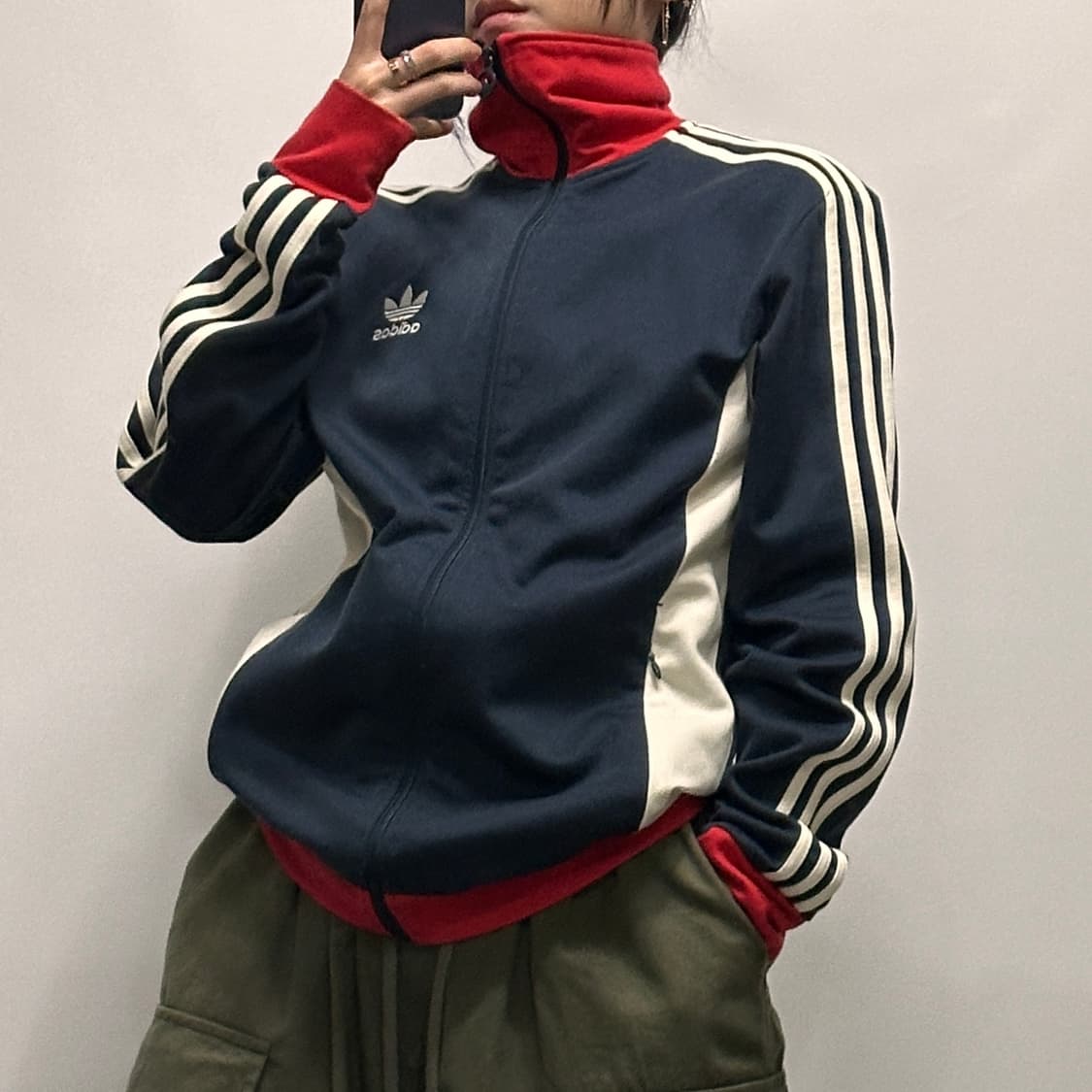 아디다스 유로파 트랙탑 져지 남빨 레드 네이비 100 [021905] 상품이미지2