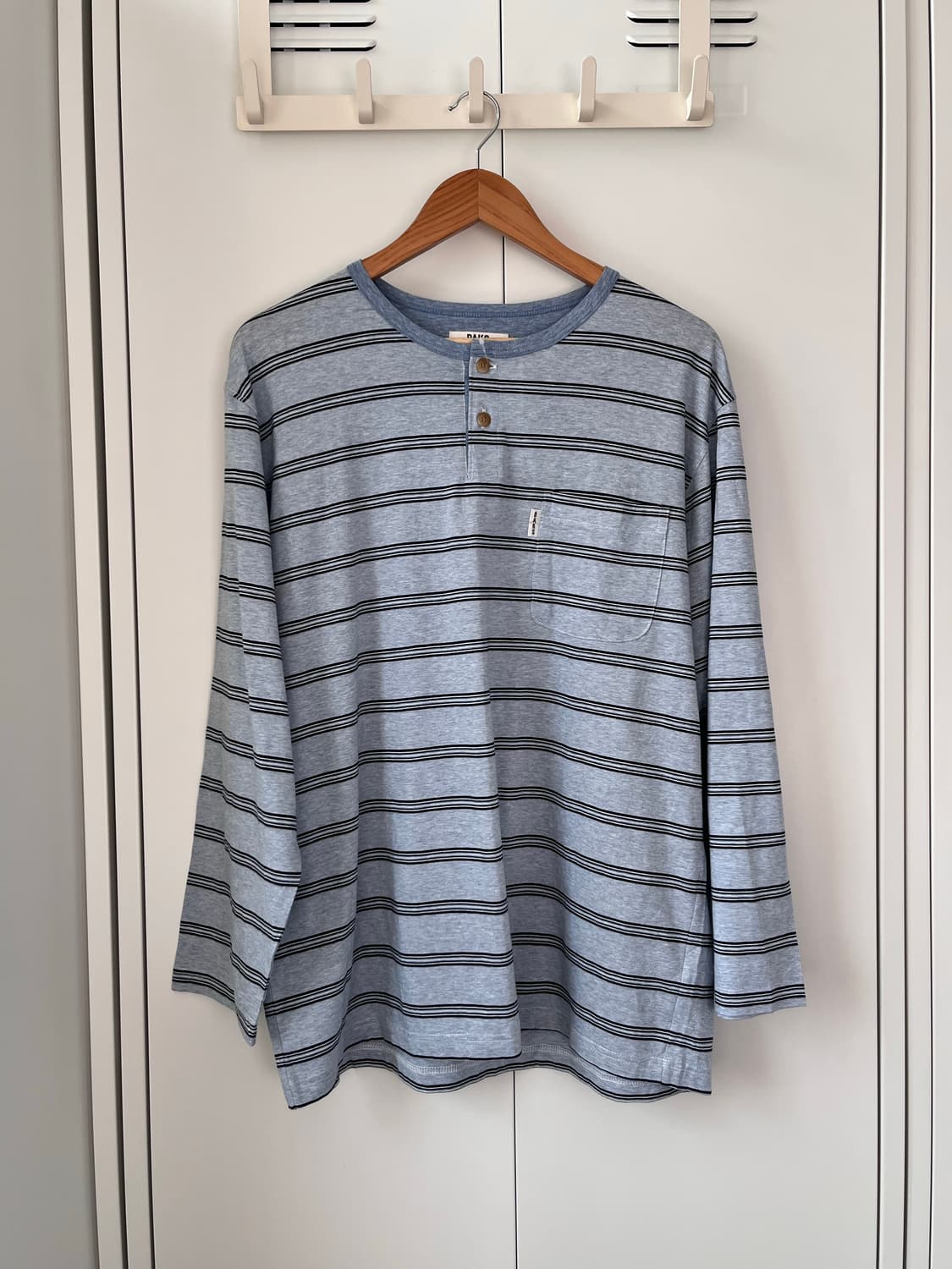 Daks London 스트라이프 박시 롱 슬리브 상품이미지6