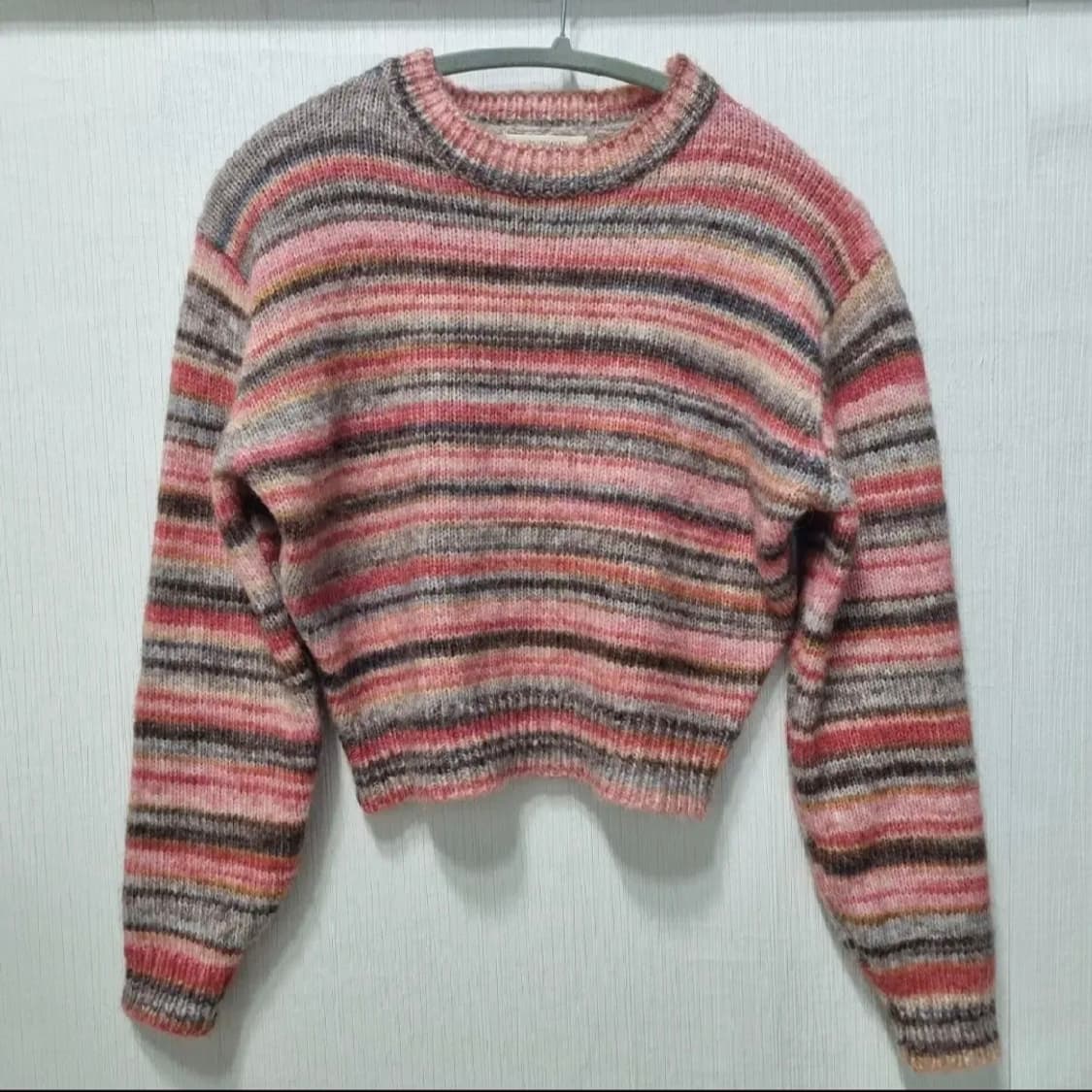 니어웨어 언유즈얼리 슈가니트 빈티지핑크 상품이미지3