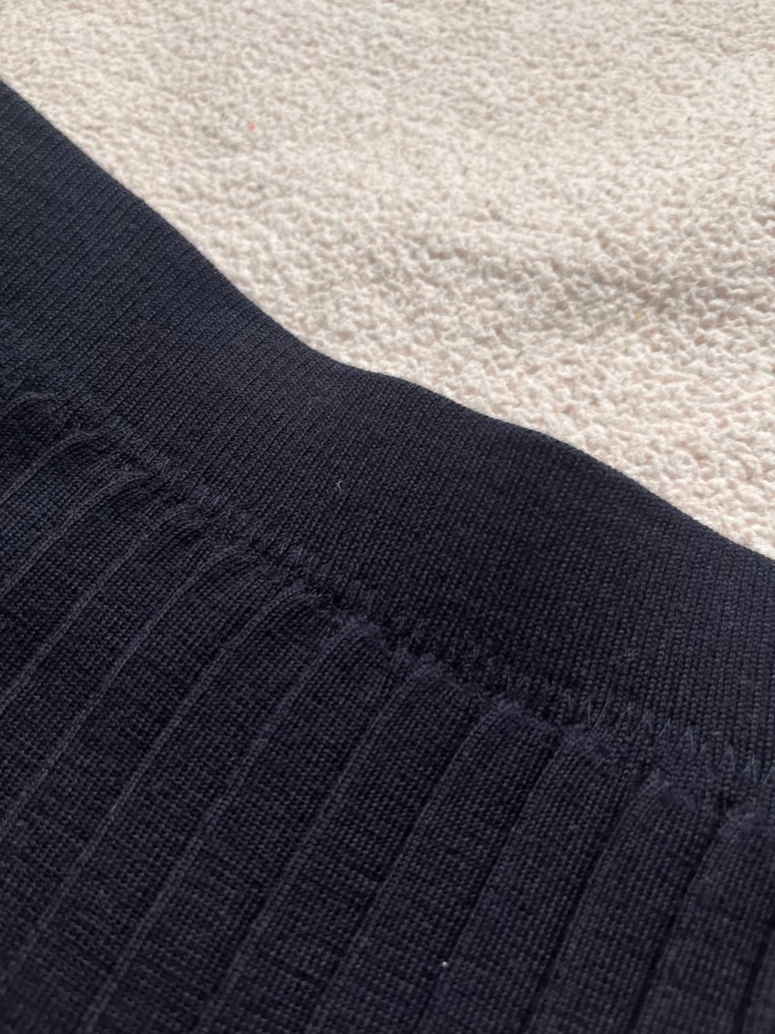 Soeur 니트 플리츠 스커트 네이비 상품이미지4