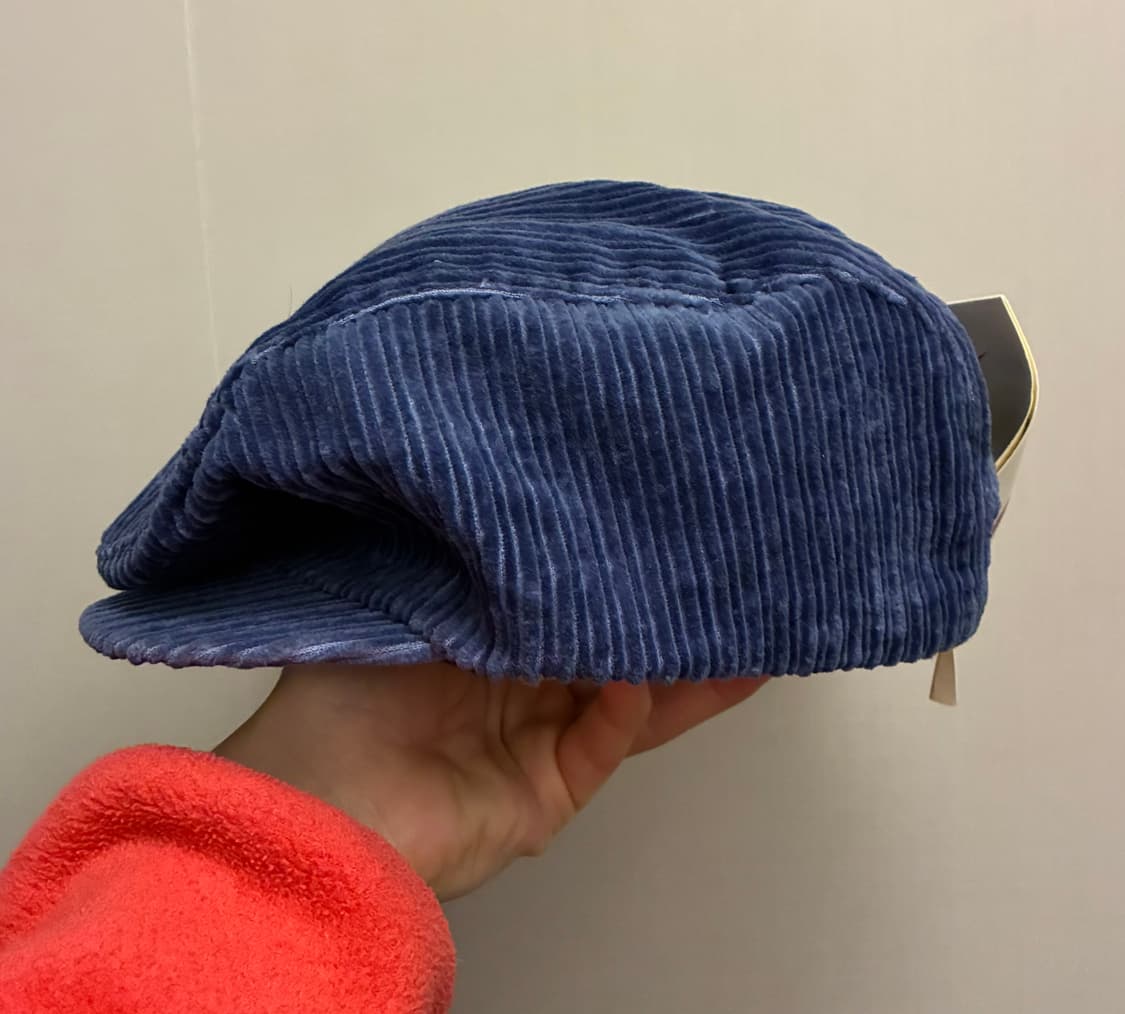 (데드스탁)90s NIKE 나이키 빈티지 코듀로이 헌팅캡 베레모  90s 상품이미지5