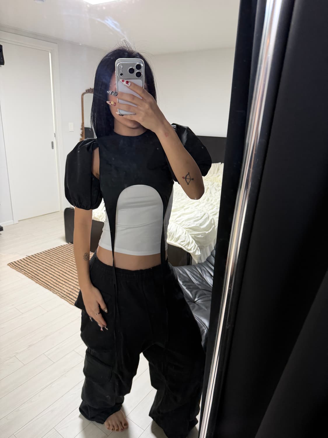 Unknown blue top 상품이미지3