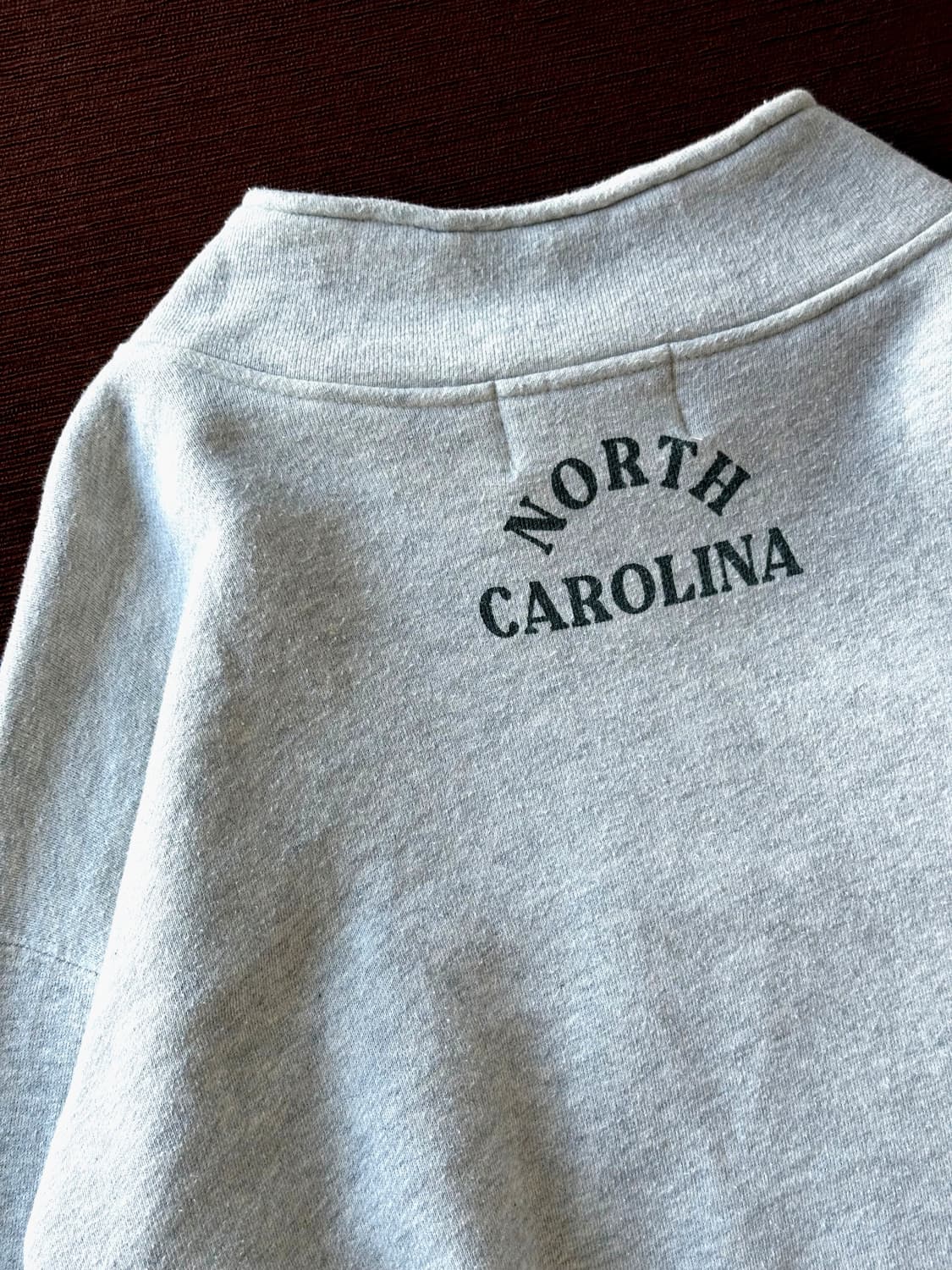 Stand neck zip sweat P/O 상품이미지5