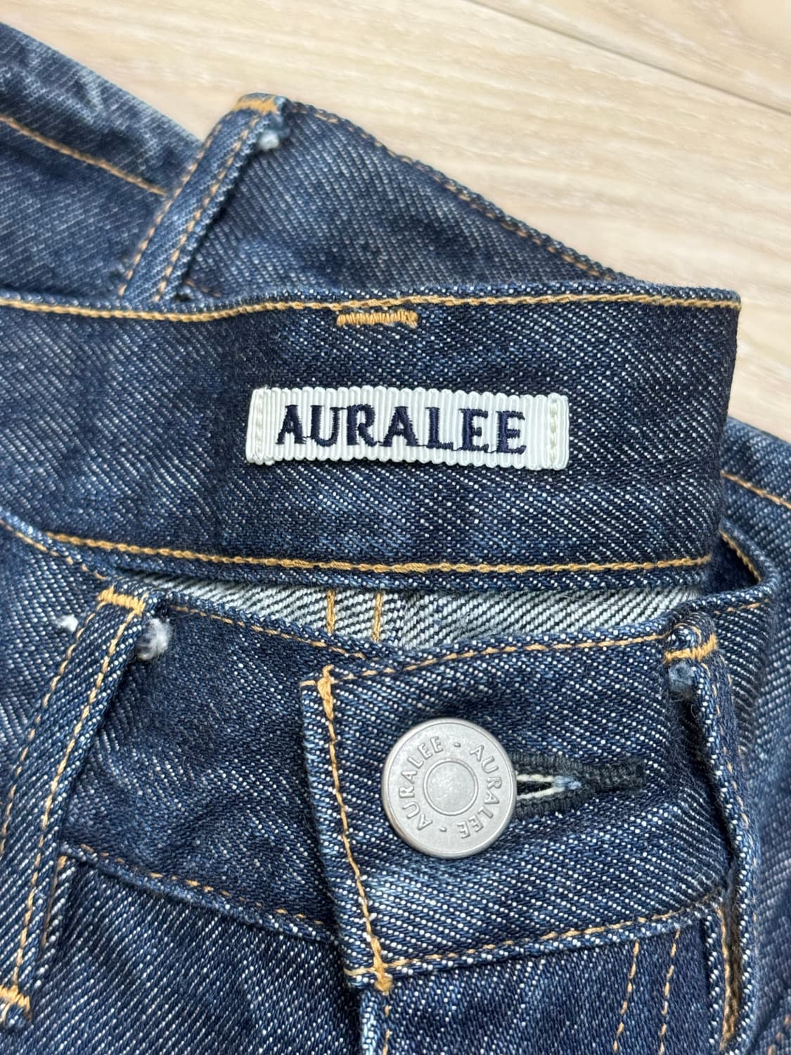 오라리 하드트위스트 데님 28 상품이미지3