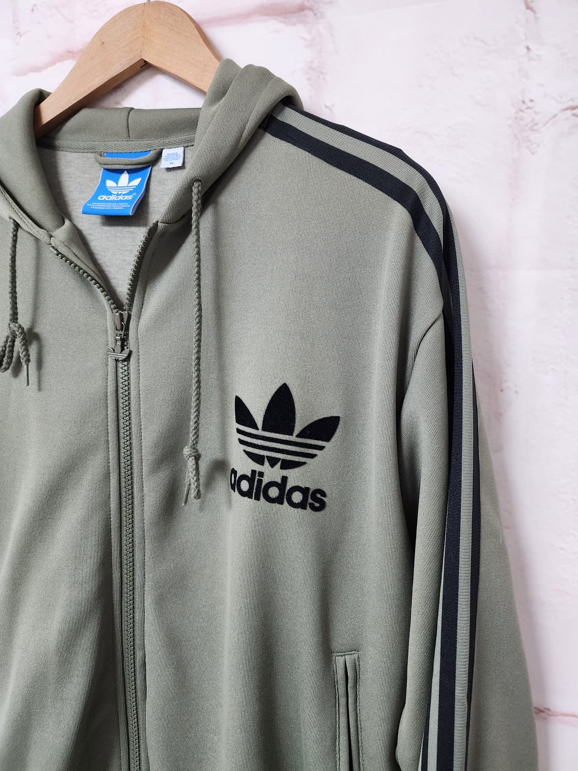 아디다스 올드스쿨 트랙 후드집업 상품이미지2