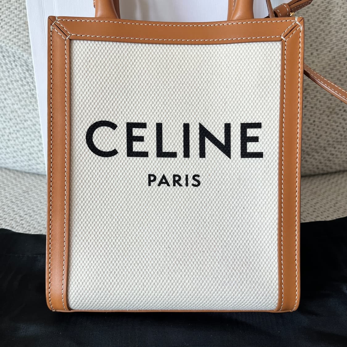 신품급 셀린느 카바스 미니 토트백 숄더백 상품이미지2