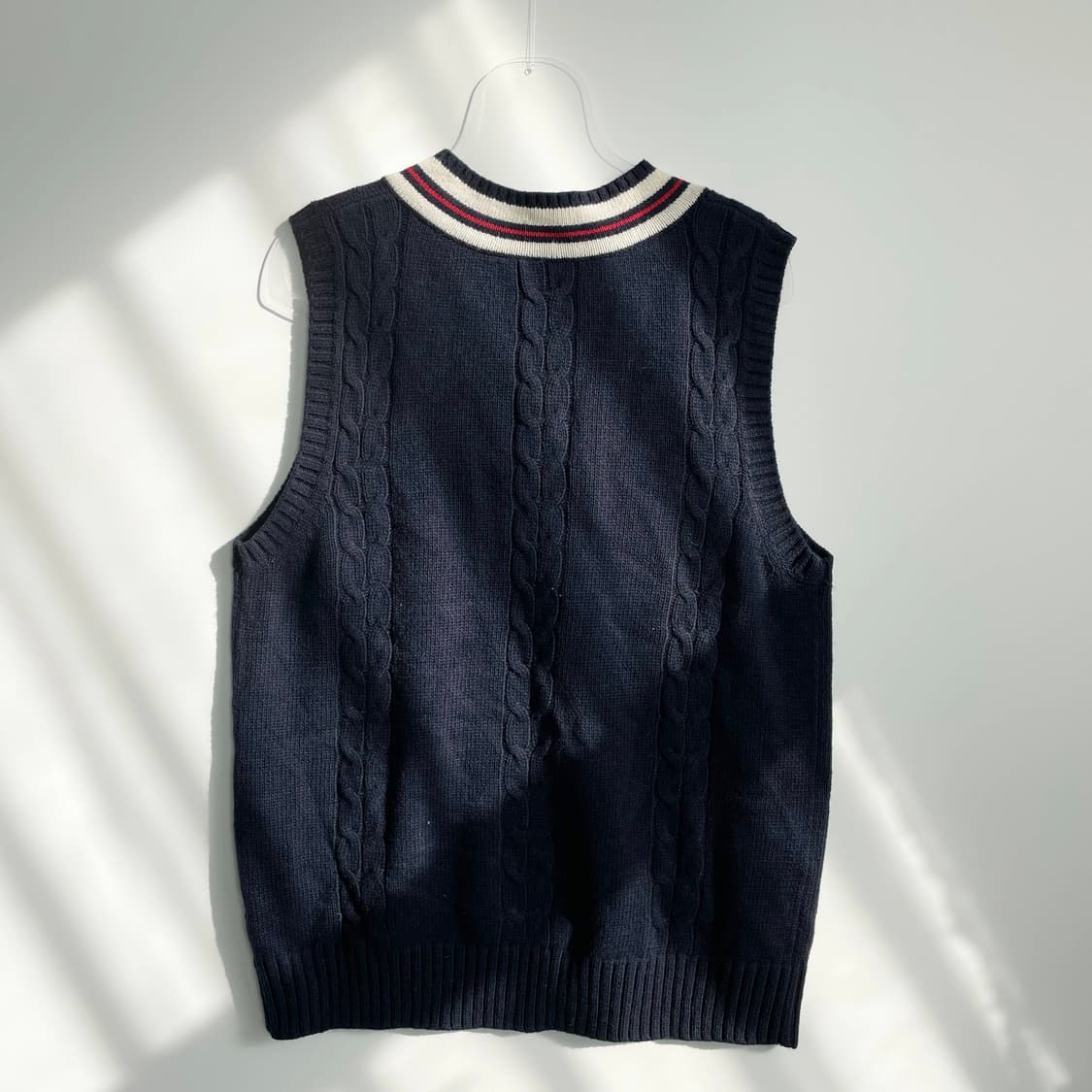 C1 TMRW 니트 조끼 100사이즈 상품이미지3