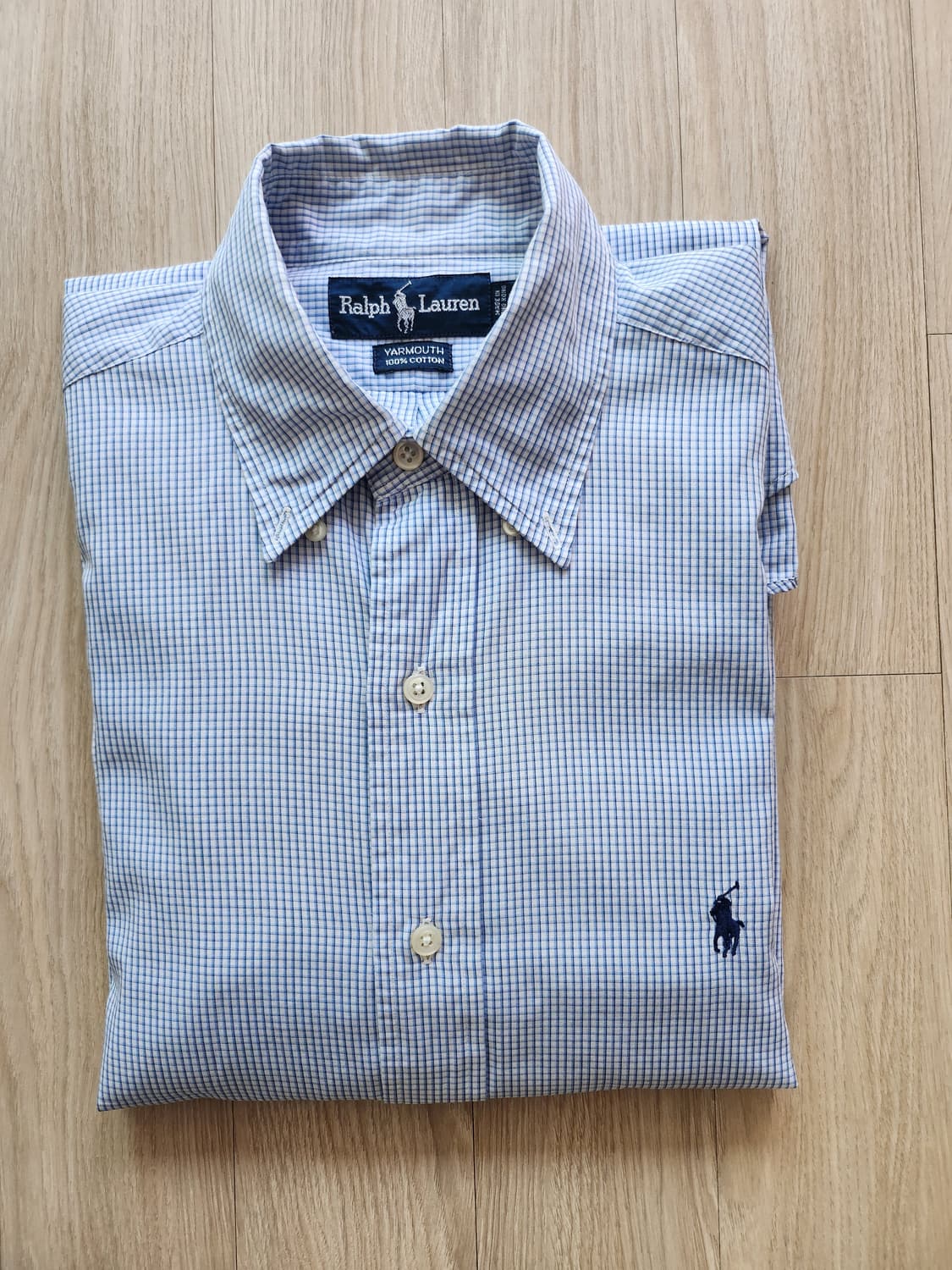 폴로랄프로렌 체크셔츠 (15,34/35 상품이미지4