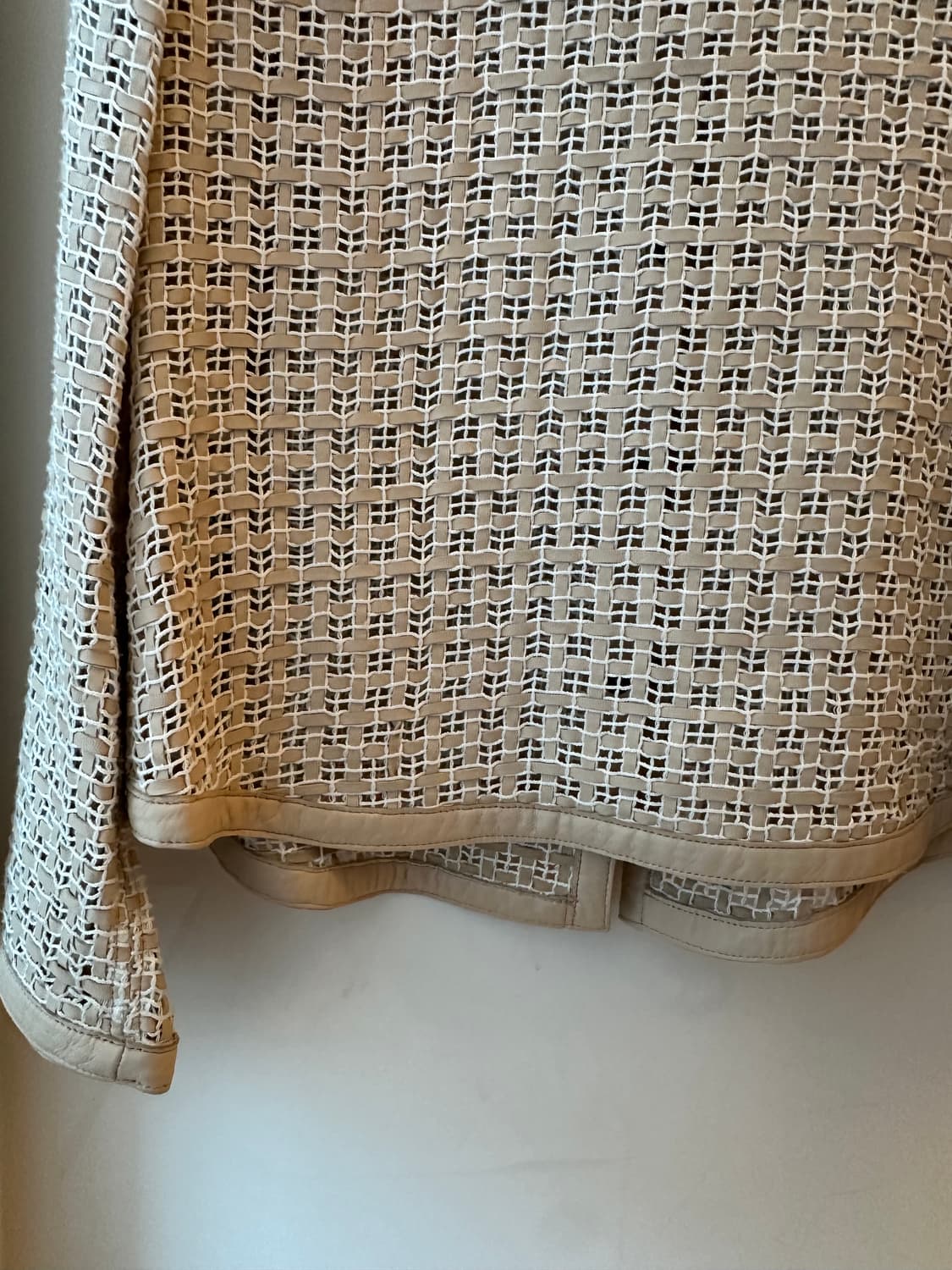 루치아노 소프라니 양가죽 트위드 자켓 상품이미지6