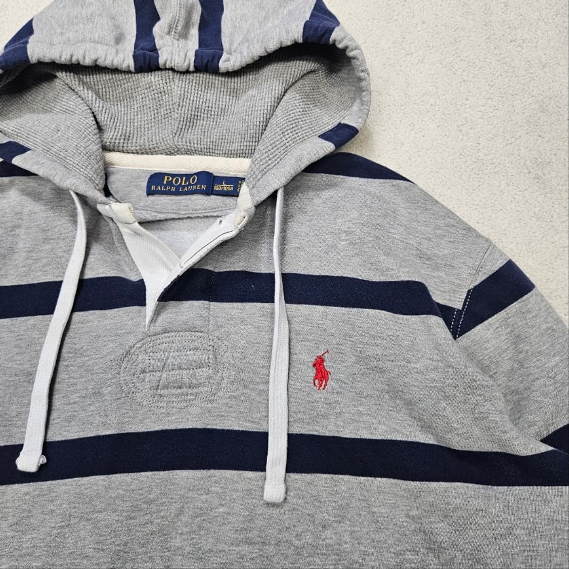 폴로 랄프 로렌 신형 럭비 후드 L 상품이미지3