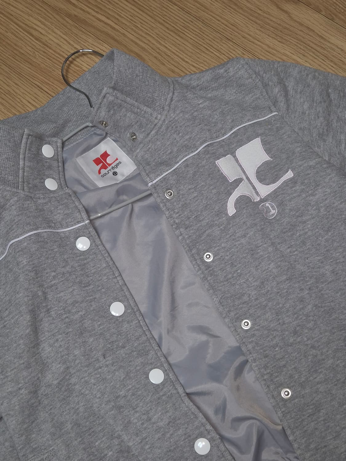 꾸레쥬 저지자켓 상품이미지1