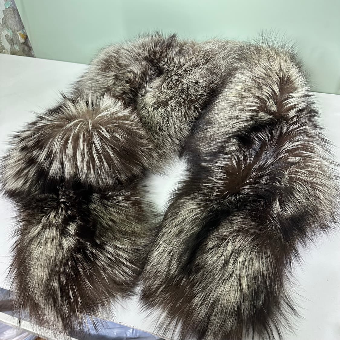 우먼OS 사가폭스 SAGAFOX 나염 폭스머플러 상품이미지3