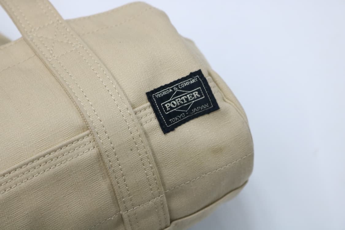 포터 베이지 미니 보스턴백 상품이미지5