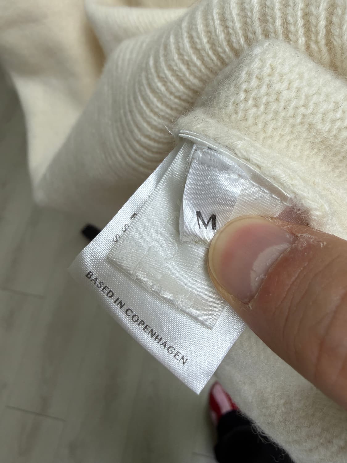 HGBB studio 터틀텍 니트 M 상품이미지3