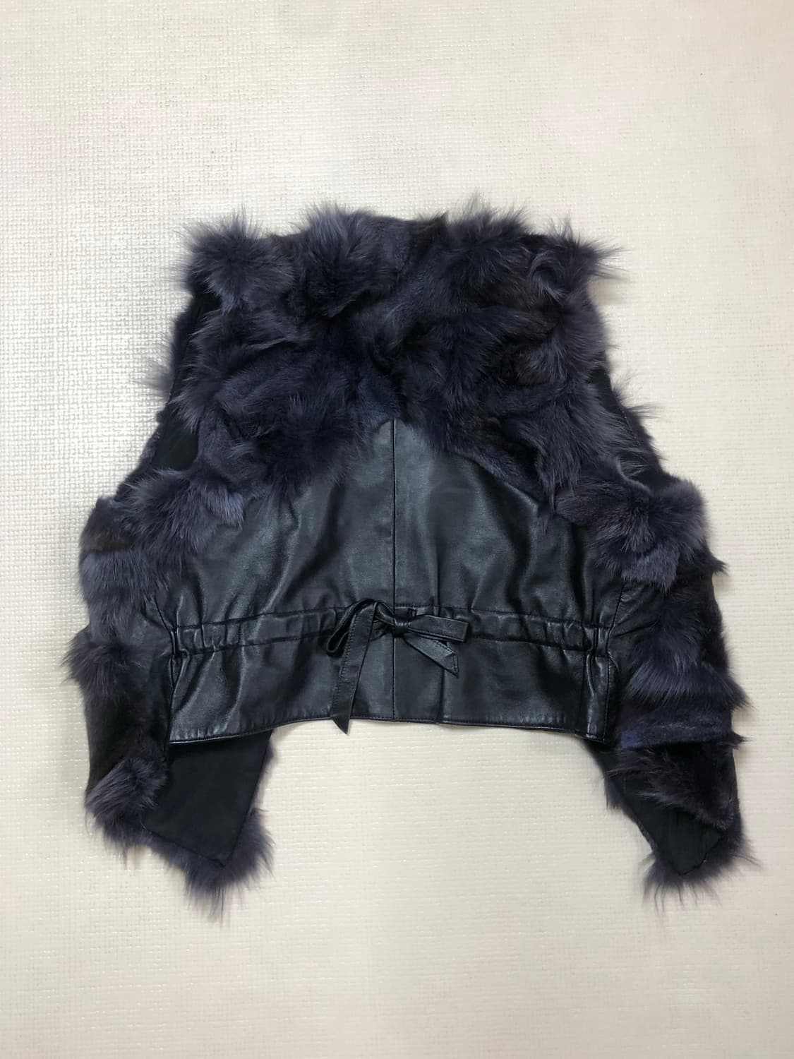 빈티지 퍼플 래빗 퍼 베스트 상품이미지9