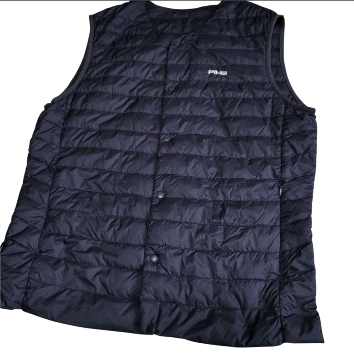 골프웨어 경량패딩조끼 PING핑 100 구스다운 거위털 상품이미지7