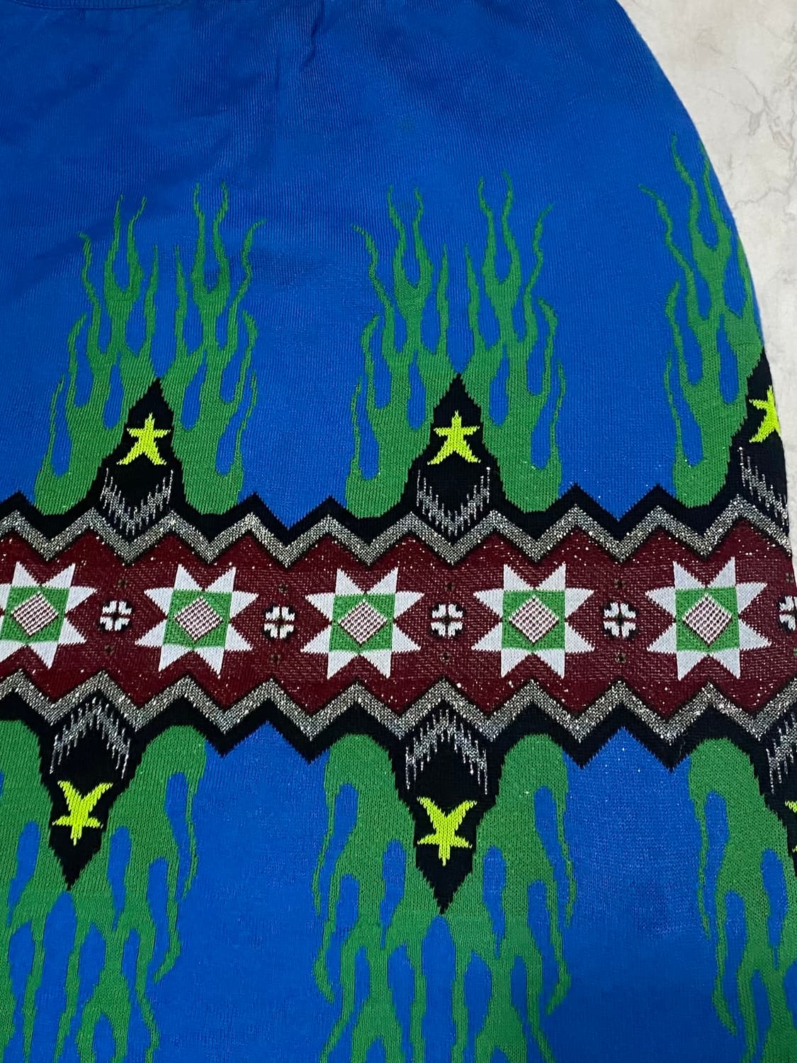 겐조 여성 니트 롱 치마 여성29 인치 상품이미지4