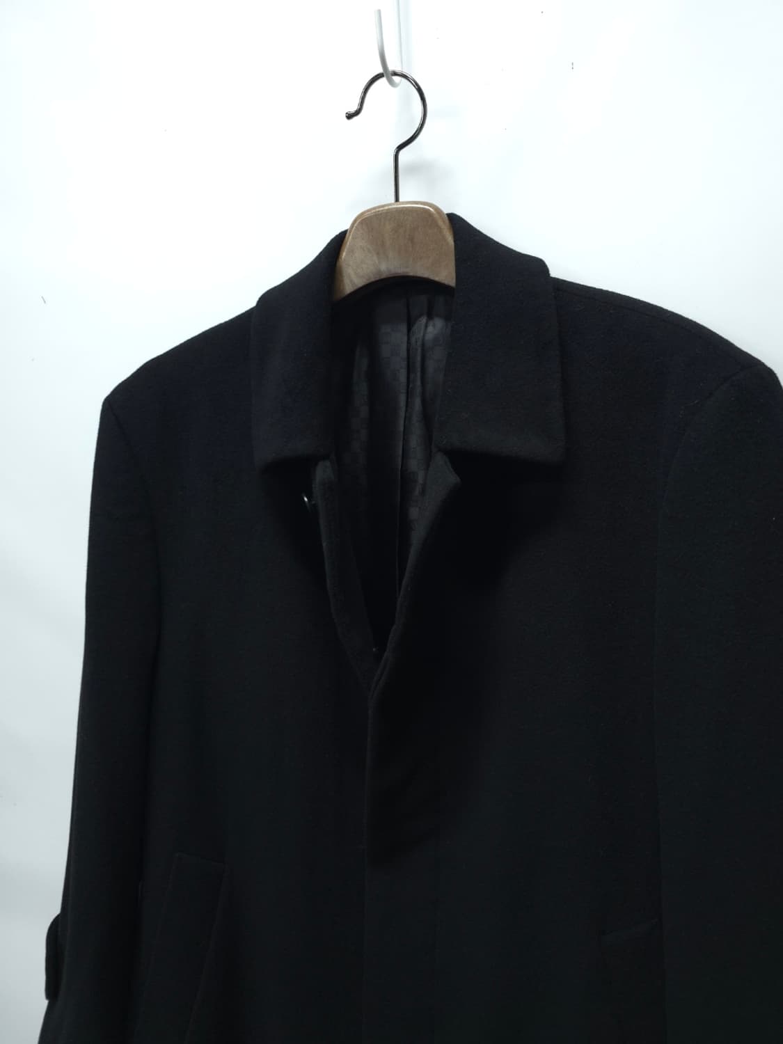 캠브리지 멤버스 울, 캐시미어 히든 버튼 체스터필드 코트(95~100) 상품이미지6