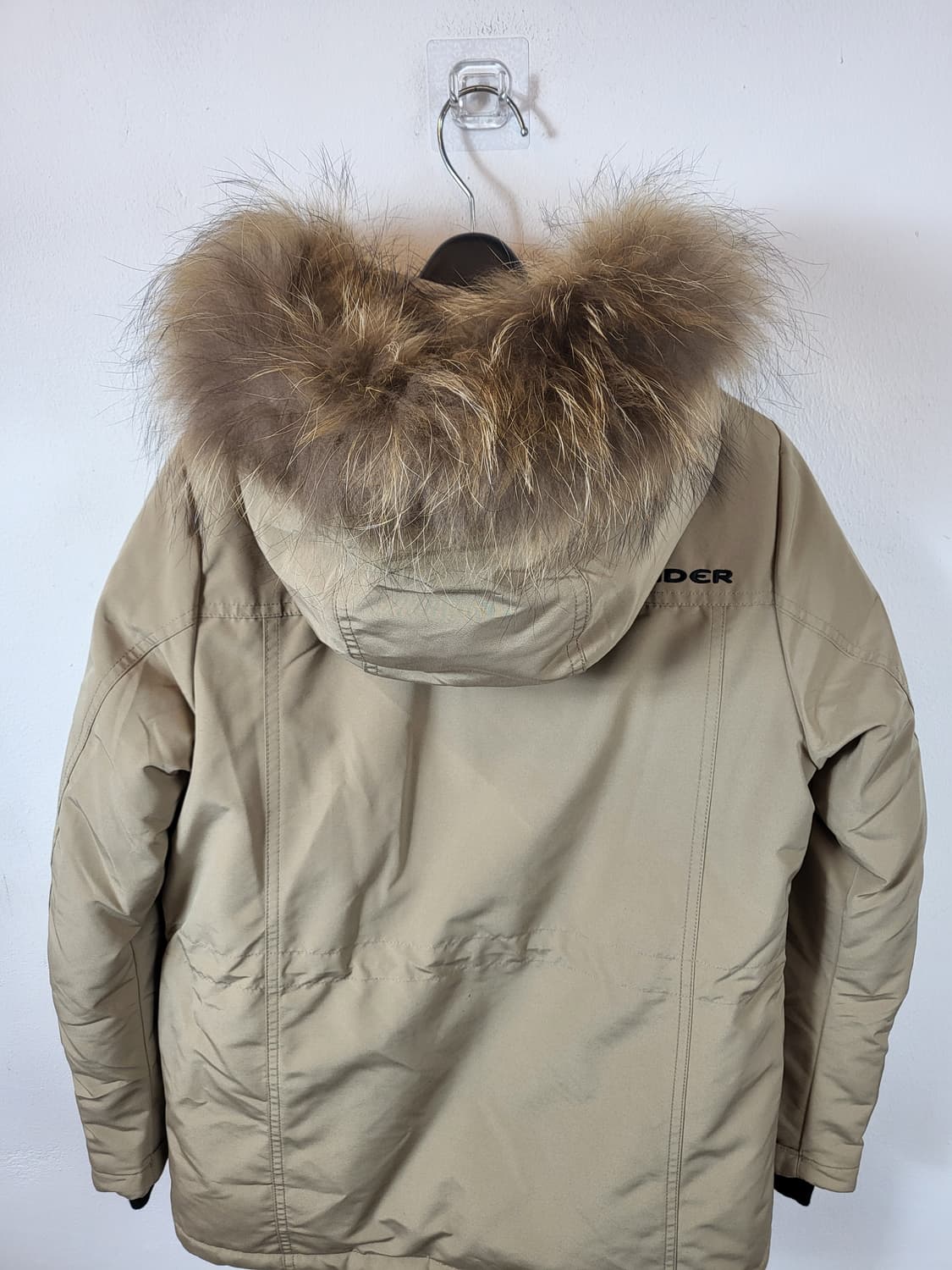 아이더 여성 사파리 덕다운 패딩 XS 85 새제품급 상품이미지5