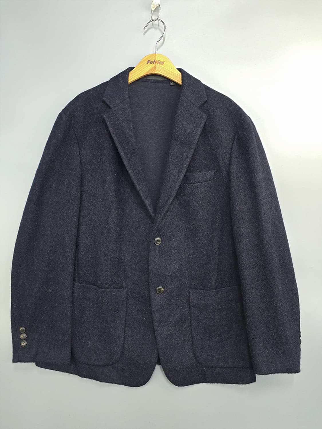 유니클로(UNIQLO) 울 블렌드 테일러드 자켓 XL 상품이미지1