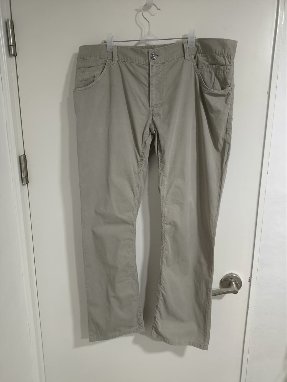 40인치 돌체앤가바나 베이지 팬츠 스트레이트핏 면바지 상품이미지2