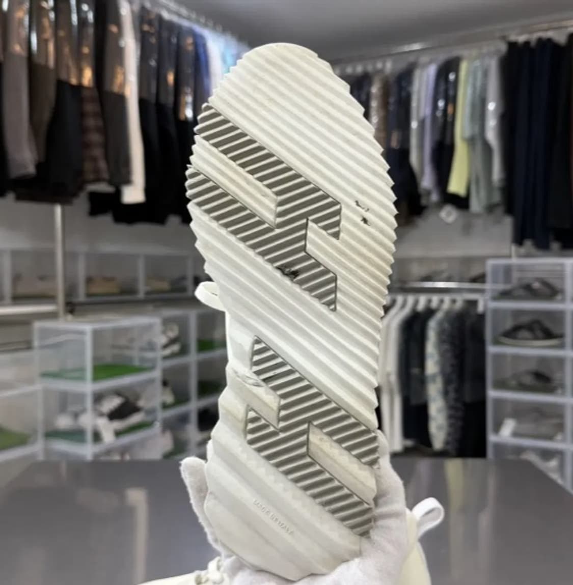 [정품] 에르메스 트레일 스웨이드 배색 투톤 스니커즈 265 상품이미지4