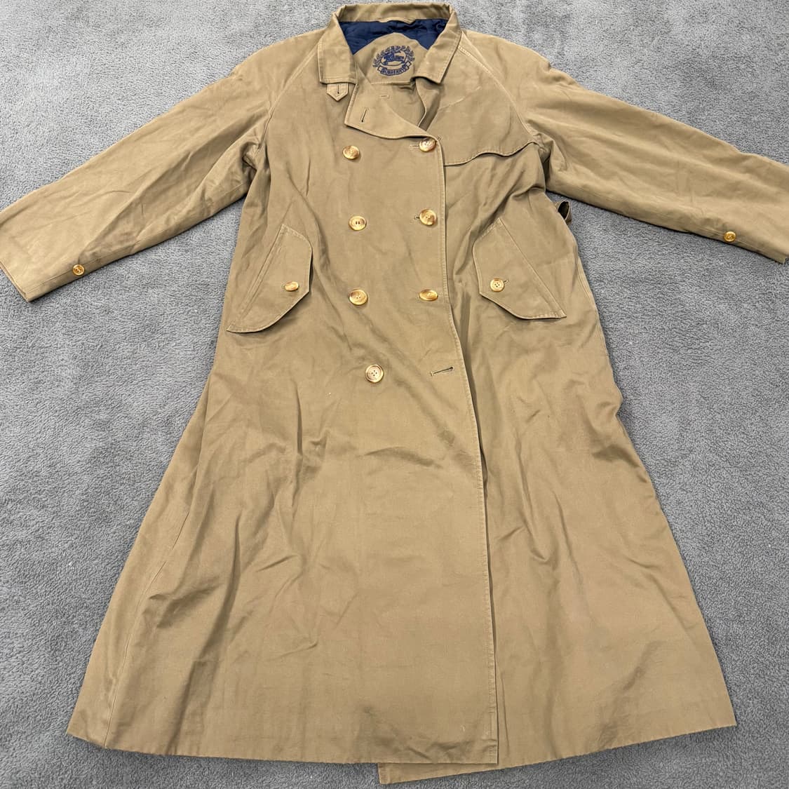 [정품] 버버리 빈티지 트렌치 코트 베이지 상품이미지3