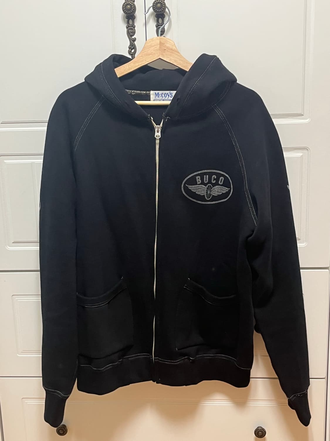 리얼맥코이 부코(buco) 후드집업 L 상품이미지1