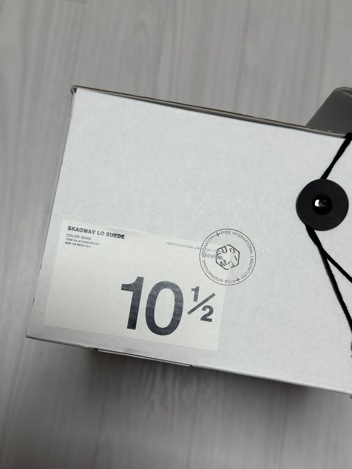 [새상품] 비즈빔 visvim 스캐그웨이 스웨이드 샌드 10.5 상품이미지5