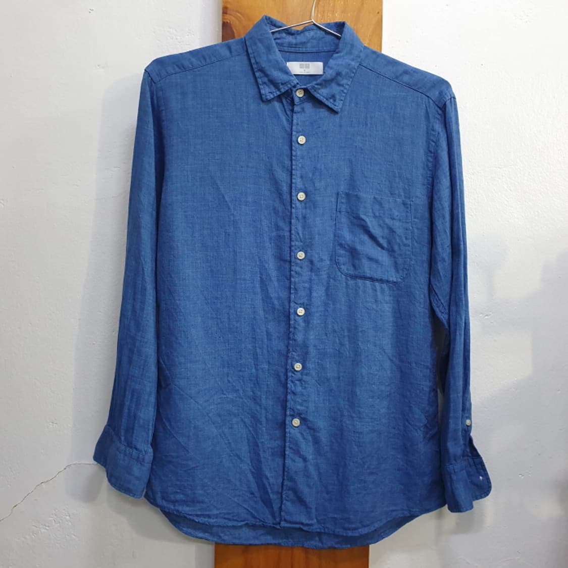 유니클로 마100% 긴팔셔츠(95) 상품이미지1