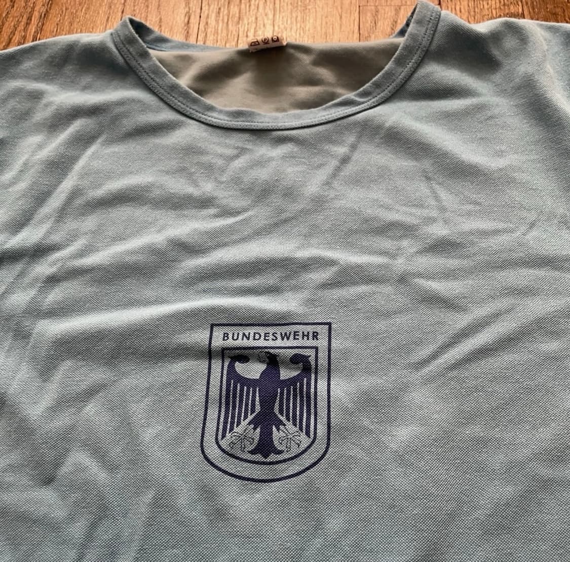 90s Bundeswehr 독일군 트레이닝 티셔츠 상품이미지2