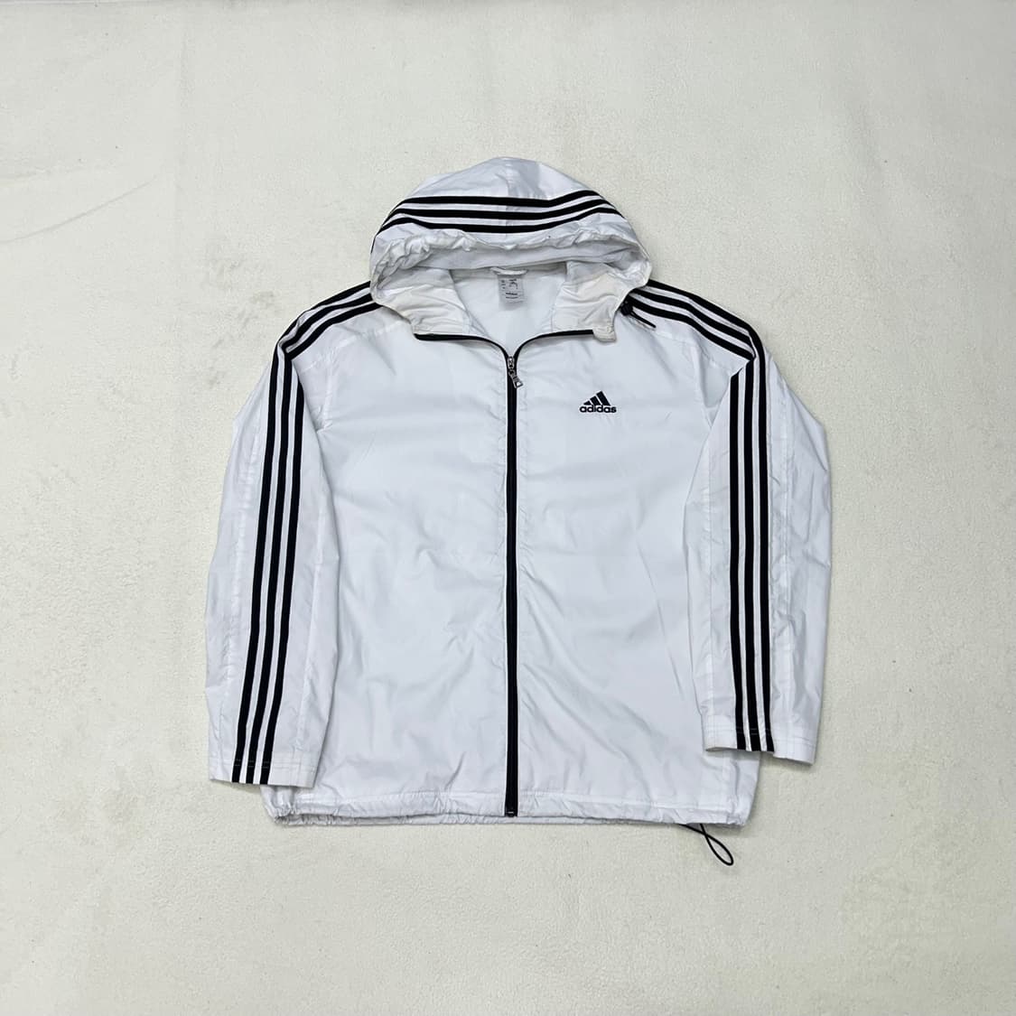 Adidas white windbreak jacket 상품이미지3