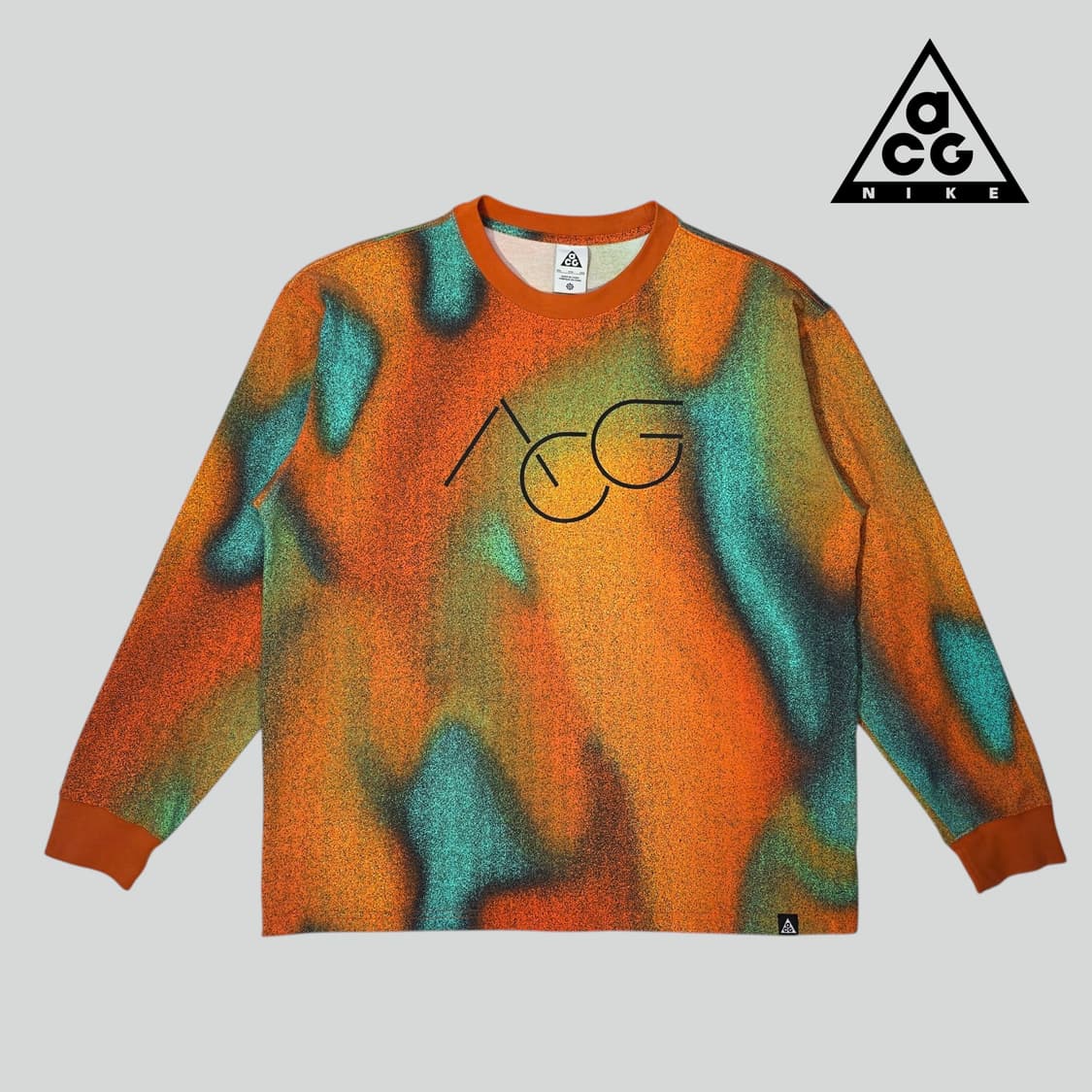 [2XL]나이키 ACG 올오버 프린트 롱슬리브 티셔츠 상품이미지1