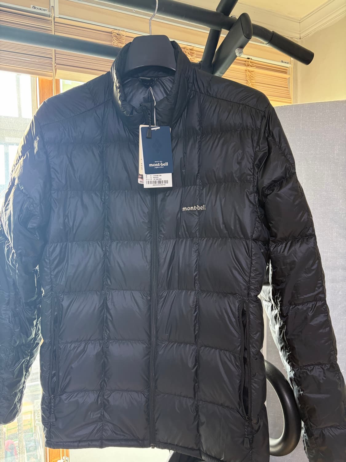 XL)몽벨 수페리어 다운자켓 블랙 상품이미지1