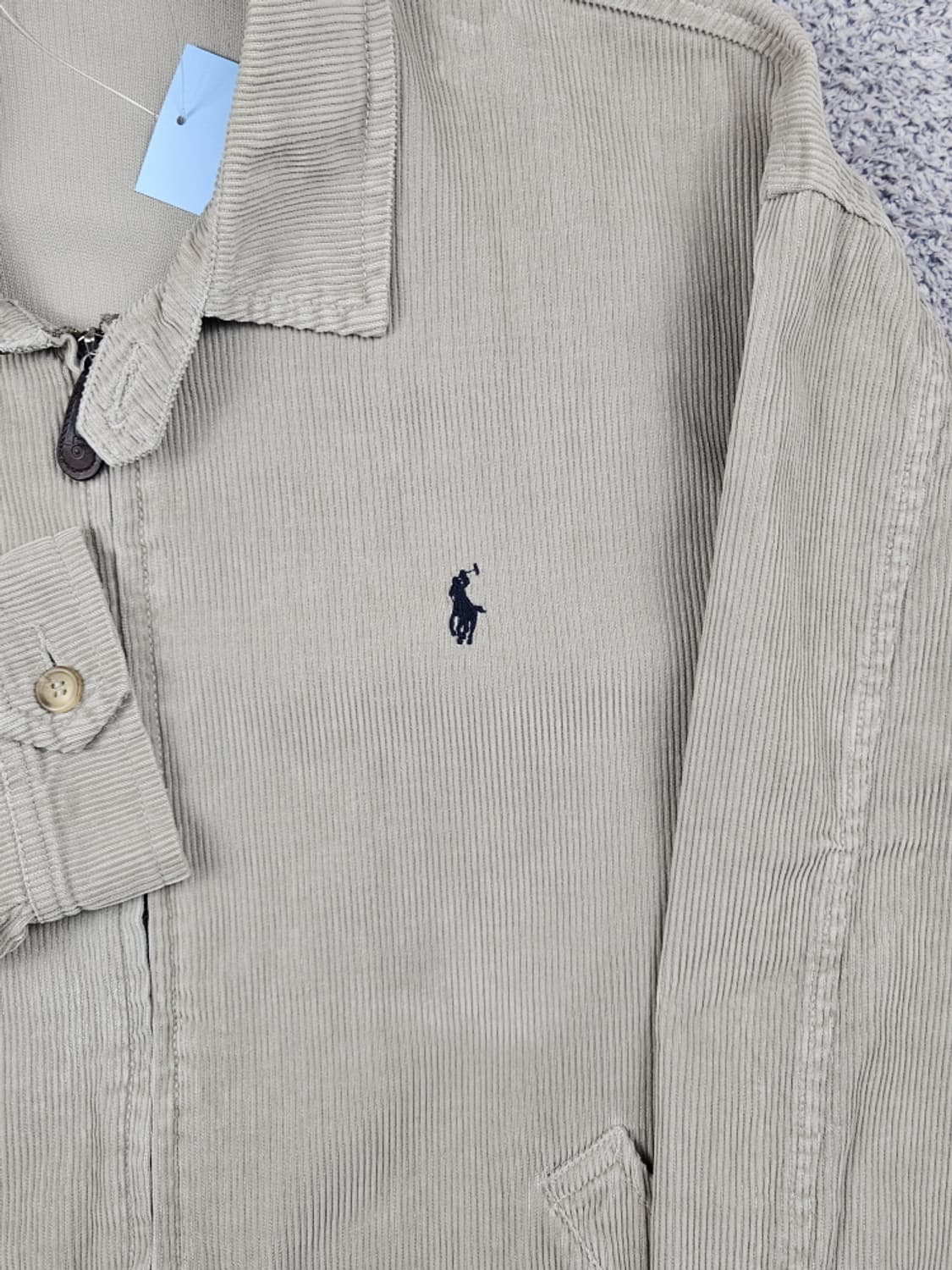 90's 폴로랄프로렌 코듀로이 스윙탑 블루종 자켓 ( L )/ 10300 상품이미지6