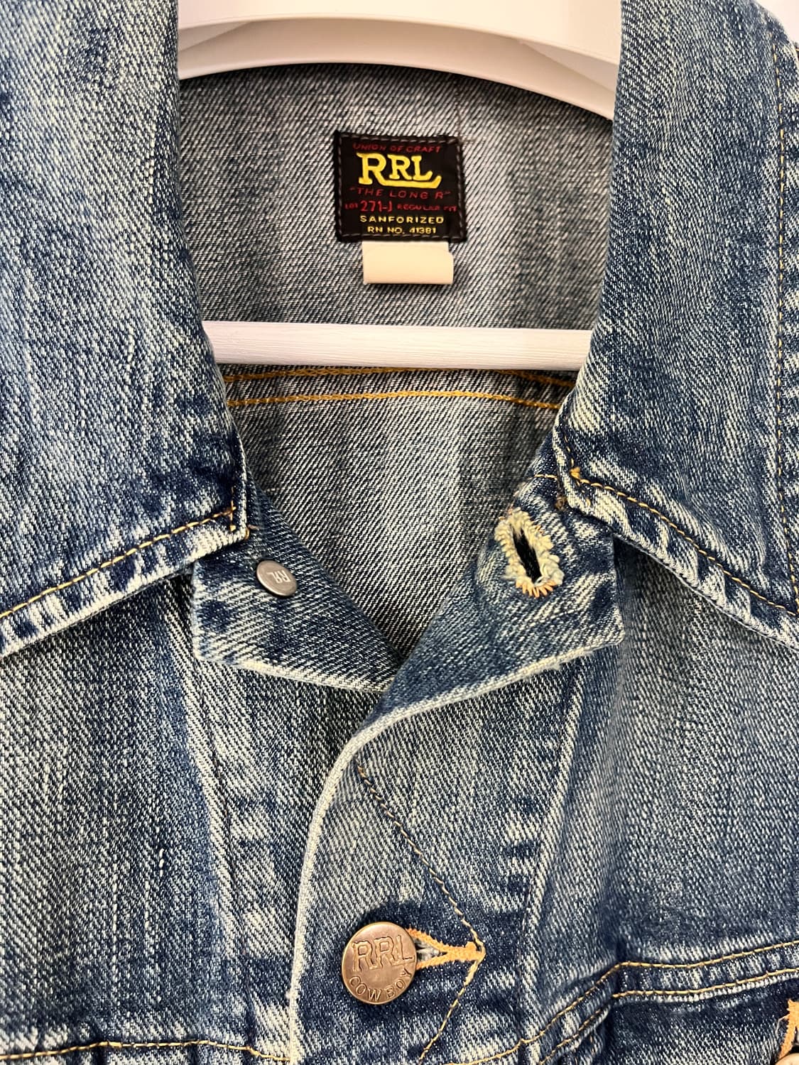 RRL Lot271 리랜드 데님자켓 (M) 상품이미지5