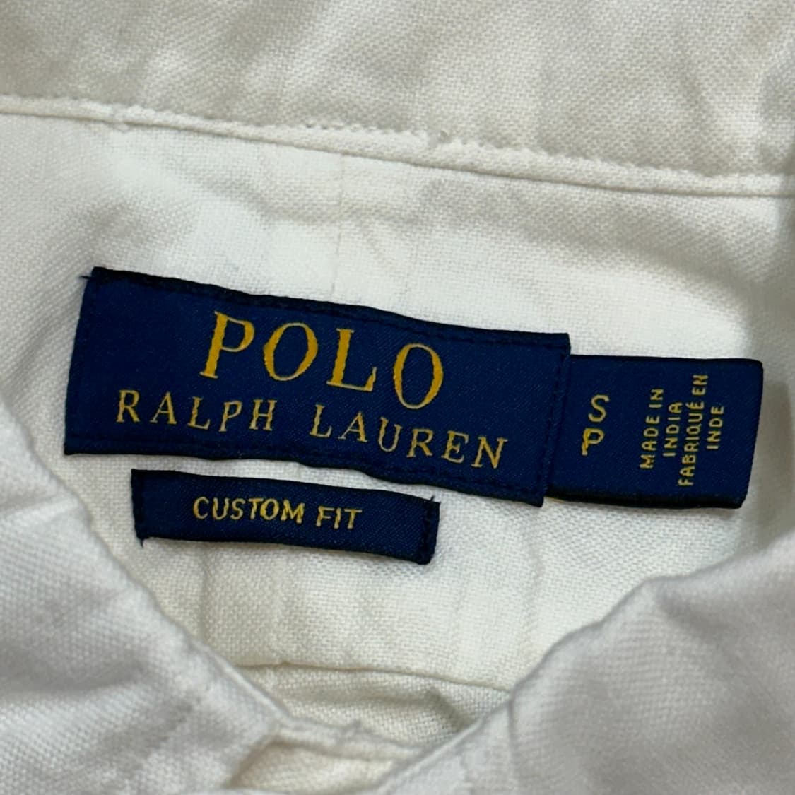 S 폴로랄프로렌 커스텀핏 화이트 셔츠 상품이미지4
